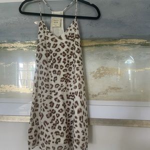 Style rack leopard flare dress